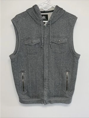 Chaleco con Capucha Rock & Republic Hombre Grande Gris.  11692 Foto 1 de 3