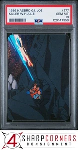 1986 HASBRO G.I. JOE #177 KILLER W.H.A.L.E.  PSA 10 - Picture 1 of 3