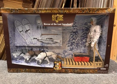 GI JOE COLECCIÓN ATEMPORAL RESCATE DEL ESCUADRÓN PERDIDO 12” FIGURA TRINEO DE PERROS SELLADO Foto 1 de 4