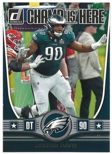 Donruss Champ is Here 2025 #CIH-JDA Jordan Davis  - Imagen 1 de 2