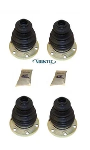 Set x4  VW VAN BUS TYPE 2 TRANSPORTER CV JOINT CONSTANT VELOCITY BOOTS W/GREASE - Picture 1 of 1