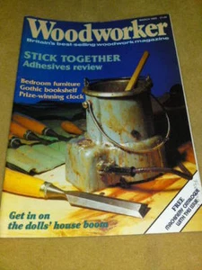 WOODWORKER MAGAZINE ADHESIVES March 1989 Vol 93 No 3 - Imagen 1 de 1