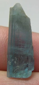 8.35ct Vietnam 100% Natural Rough Aquamarine Crystal Stick Specimen 1.65g 22mm - Picture 1 of 8