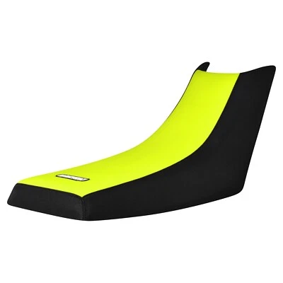 Yamaha Warrior 1988-2006 pinza cubierta de asiento negro/amarillo neón estándar #111 Foto 1 de 4