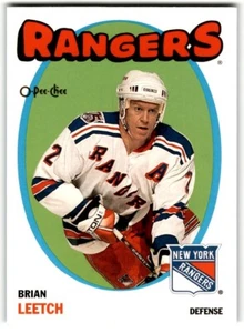 Brian Leetch 2001-02 O-Pee-Chee Heritage #4 New York Rangers - Picture 1 of 2