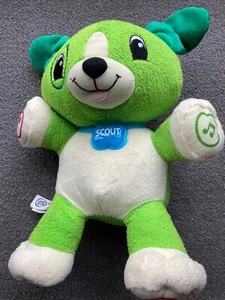 Leap Frog My Puppy Pal Scout Verde Peluche Cane Giocattolo Interattivo Apprendimento (video) - Foto 1 di 2
