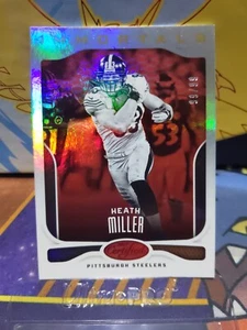 99/99 Number Match 2017 Certified Mirror Red #127 Heath Miller Immortals Rare 🔥 - Picture 1 of 4