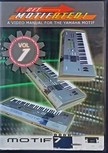 Yamaha DVD MOTIF for Yamaha Motif 6 7 8 Get MOTIFATED Vol 1 Perf Voice etc Modes - Picture 1 of 3