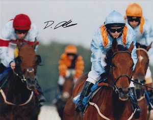 David Allan Hand Signed 10x8 Photo - Horse Racing Autograph 1. - Picture 1 of 1