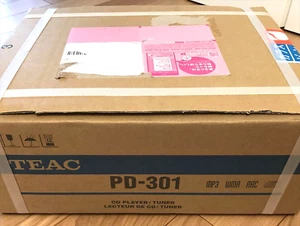 TEAC PD-301-X/S CD Player FM Tuner Wide FM Music Silver PD-301-X AC100V Japan - Picture 1 of 1