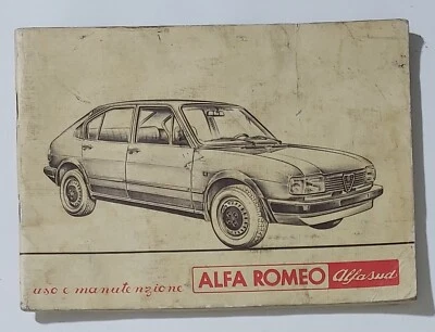 38940 Libretto Uso e manutenzione - Alfa Romeo Alfa Sud - 3/1980 - Immagine 1 di 4