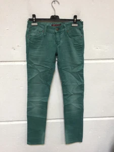 Mavi Ladies Jeans Lindy Low-Rise, Skinny Green W27 L32 - Picture 1 of 5