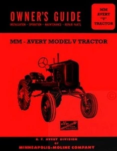 Manual del propietario de operadores Avery MM V Minneapolis Moline - Imagen 1 de 1