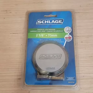 NUEVO Candado de acero sin grillete Schlage 2-7/8" - #855156 - SELLADO - Imagen 1 de 6