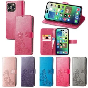 Ochrona Etui na telefon komórkowy do Apple iPhone 15 Plus Case Cover Składane etui Wallet Etui - Zdjęcie 1 z 21