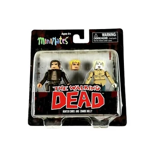 The Walking Dead Minimates 2014 Hunter Chris & Zombie Holly figure Diamond - Picture 1 of 2