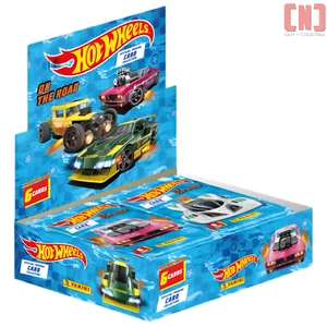 Panini Mattel Hot Wheels Trading Cards Sealed Box 24 Packs - Picture 1 of 8
