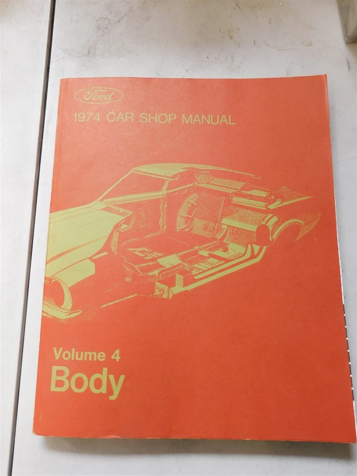 Ford LTD 1974 Mustang Torino Thunderbird Pinto Maverick Shop carrocería manual nuevo en stock Foto 1 de 1