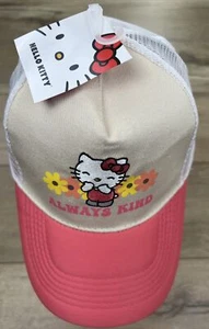 Hello Kitty Sanrio Mesh SnapBack Hat Cap NWT - Picture 1 of 14
