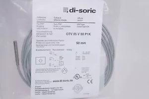 Di-soric Otv 05 V 50 P1k Pulsante Illuminato OTV05V50P1K M5, Pnp , Tw 50mm Nuovo - Foto 1 di 1