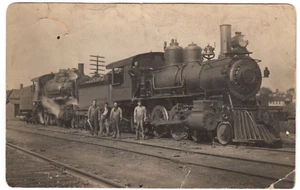 Alton Steam Locomotive 5274 ? ~ Vintage Real Photo Postcard - Picture 1 of 2