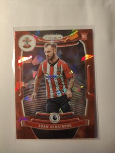 2021-22 Panini Prizm Premier Adam ARMSTRONG Red Cracked Ice  Southampton 