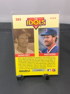 1992 Pinnacle Wade Boggs/George Brett Boston Red Sox/Kansas City Royals #282