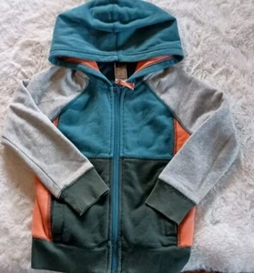 Tea Collection Size 4 Boy/Girls Zip Hoodie Jacket - Picture 1 of 4