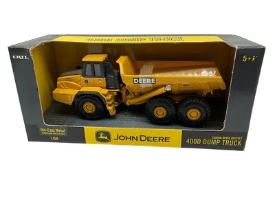 Camión de volteo articulado Ertl 15386 John Deere 400D escala 1:50 nuevo en caja fundido a presión Foto 1 de 4