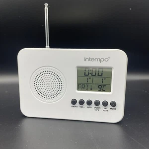 Intempo Portable FM Radio With Time, Alarm, Calendar & Temperature Display - Picture 1 of 4