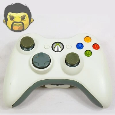 Microsoft Xbox 360 Controller Wireless OEM White Genuine and Tested SHIPS FAST B - Image 1 of 4