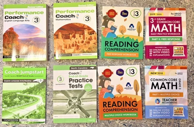 Grade 3 Homeschool Workbook Lot 8 Books Science Geography LA Writing Phonics Foto 1 de 4