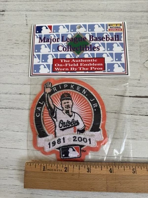 Vintage NOS 2001 CAL RIPKEN JR Retirement Jersey Patch! Orioles, HOF - Image 1 of 2
