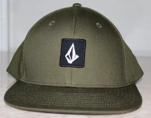 Men's Hat Volcom Green Hat Snapback One Size Snapback Adjustable NWOT's - Picture 1 of 8