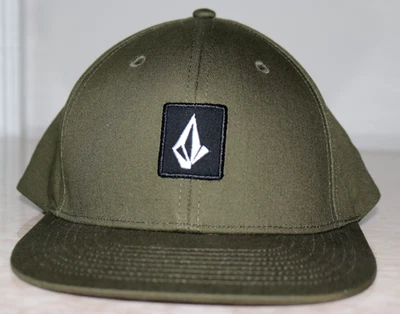 Men's Hat Volcom  Green Hat Snapback One Size Snapback Adjustable NWOT's - Image 1 of 4