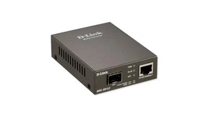 D-Link DMC-G01LC/E Gigabit Ethernet SFP Converter (1x 10/100/1000Mbps RJ-45, 1x - Picture 1 of 3