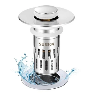 Bathroom Sink Stopper, Universal Pop Up Sink Drain Strainer for Bathroom Repl... - Picture 1 of 7