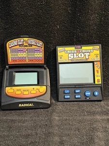 Radica Handheld Games, Criss Cross Slot-974, Casino Slot/nugget Slot-2174,tested - Picture 1 of 10