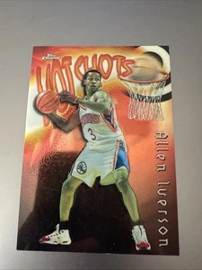 1997-98 Topps Chrome Season's Best Refractors #SB26 Allen Iverson 76ers SSP - Bild 1 von 2