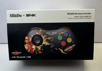 8BitDo Neogeo Wireless Bluetooth USB Controller King of Fighters BRAND NEW - Image 1 of 3