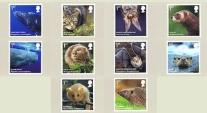 GB POSTCARDS PHQ CARDS USED REAR FDI NO. 335 2010 MAMMALS BATTS PMK - Picture 1 of 2