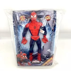 Marvel Ultra Pose Spider-Man 14 Zoll Plüsch Ultimate Spider-Man Selten Neu - Bild 1 von 6