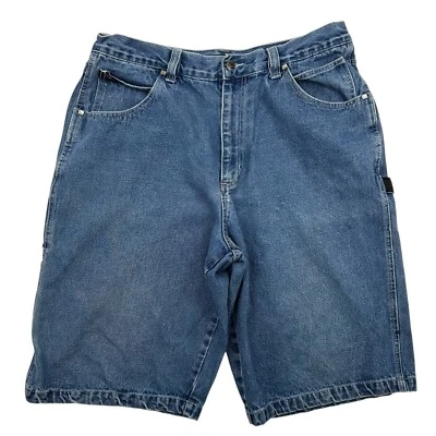 Винтажный Fubu коллекции плотника джинсовой ткани синий Jean шорты Jorts мешковатые размер 38 - Изображение 1 из 4