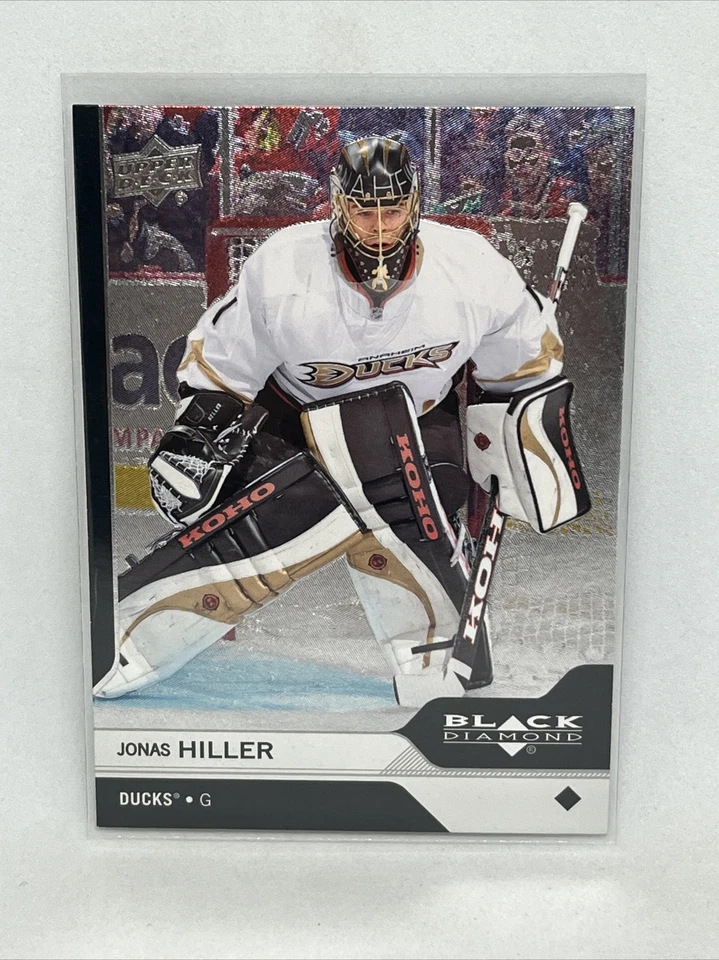 Anaheim Ducks - Jonas Hiller - 13/14 UD Black Diamond - Base Card - #81 - Image 1 of 1