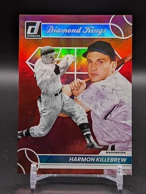 2023 Panini Donruss Harmon Killebrew Diamond Kings Holo Red #22 /2023 R2199 - Image 1 of 2