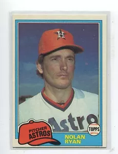1981 Topps #240 Nolan Ryan Houston Astros quasi come nuovo - come nuovo - Foto 1 di 1