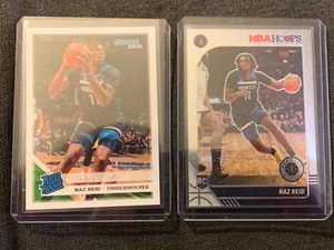 Naz Reid Rookie RC Donruss & Hoops Minnesota Timberwolves 2019-2020 - Bild 1 von 2