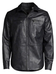 Robert Graham Herren Giebel Lederjacke Größe Medium Neu mit Etikett - Bild 1 von 4