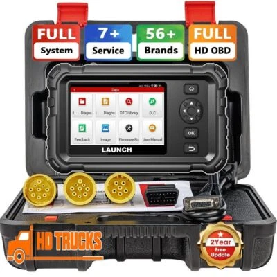2025 LAUNCH CRP129 HD Heavy Duty Truck Diagnostic Tool Full System OBD2 Scanner - Image 1 of 4