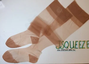3 Pair Vintage RHT Cinnamon Nylon Stockings 9 1/2 X 29” Pin-Up BEAUTIFUL HOSIERY - Picture 1 of 12